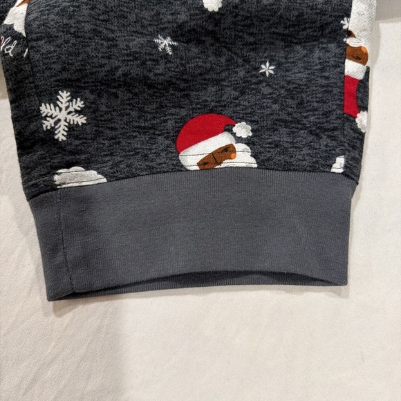 Old Navy Pajama Lounge Pants unisex No Fly XL Blue Santa Pull On 2021 Drawstring - Picture 4 of 8